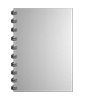 Broschüre mit Metall-Spiralbindung, Endformat DIN A6, 144-seitig